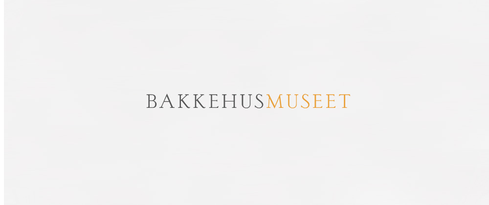 Bakkehusmuseet:  logotype duotone