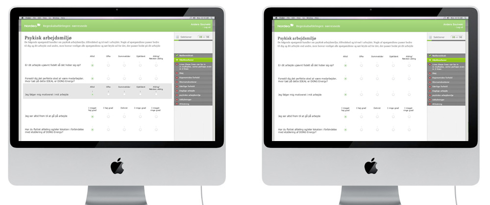 Novalis: User Frontend Questionnaire Selections And Progress Indicator Novalis: User Frontend Questionnaire Selections And Progress Indicator